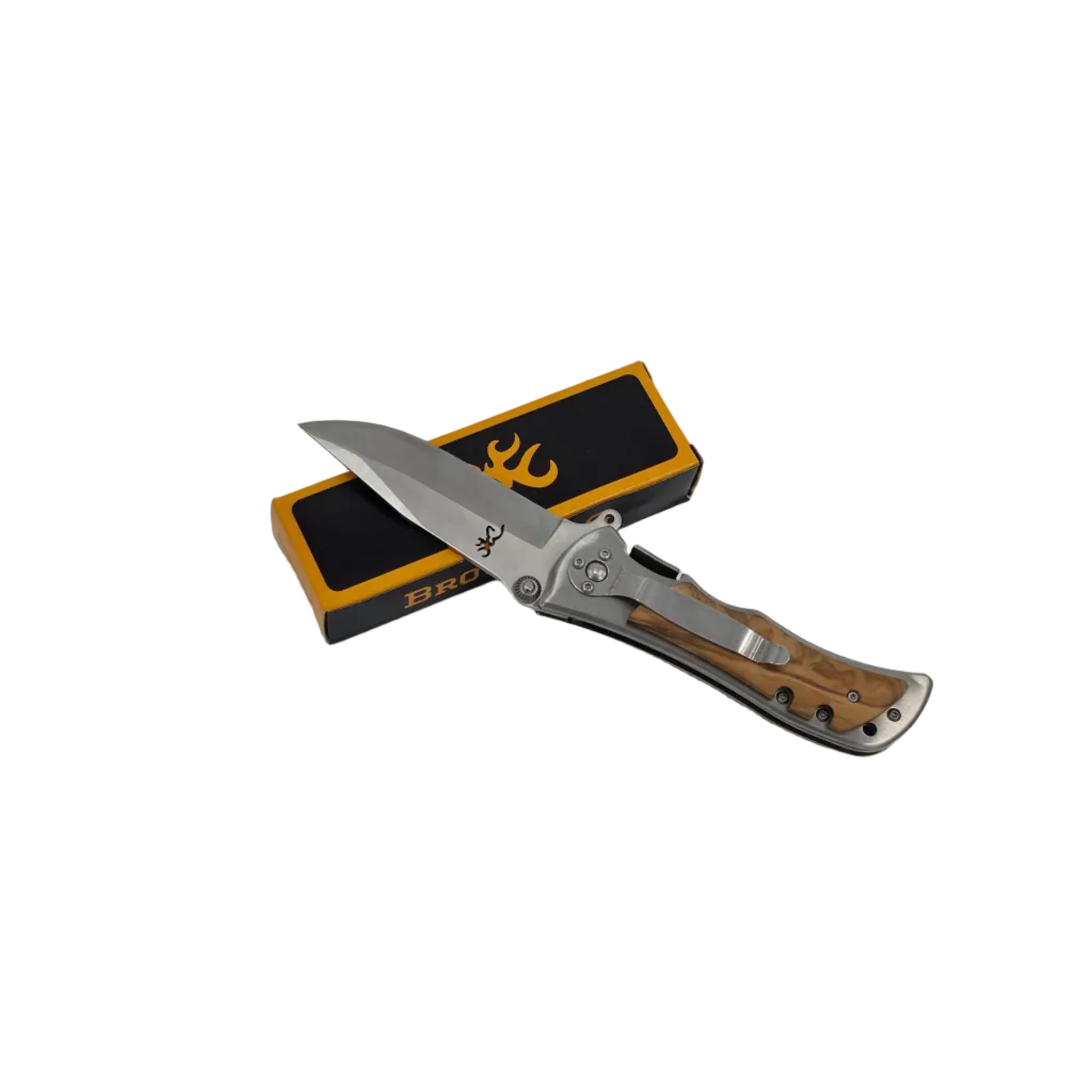 Woodline™ Premium Pocket Knife