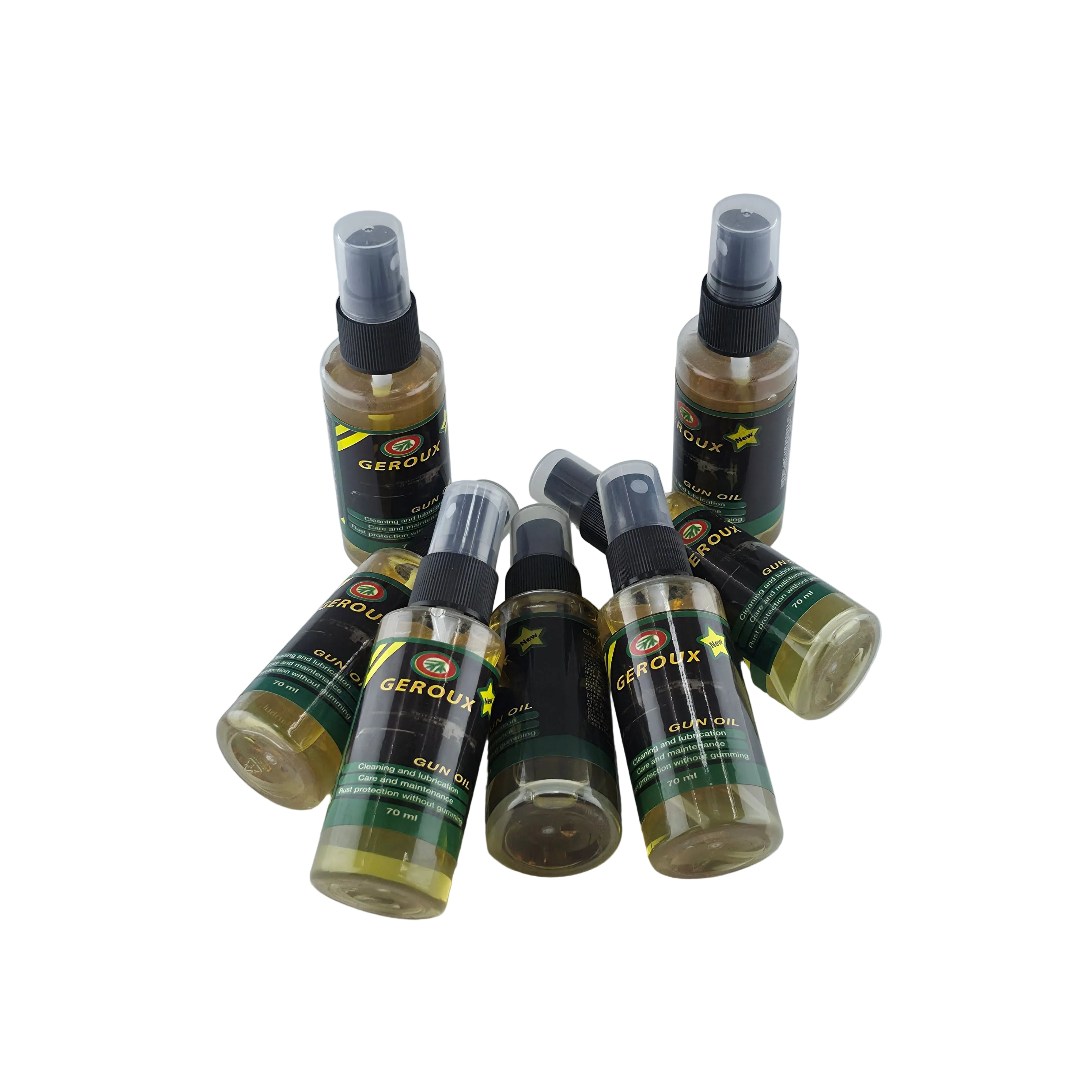 GEROUX Premium Gun Cleaning Oil – 70ml Multi-Purpose Lubricant & Rust Protection Spray