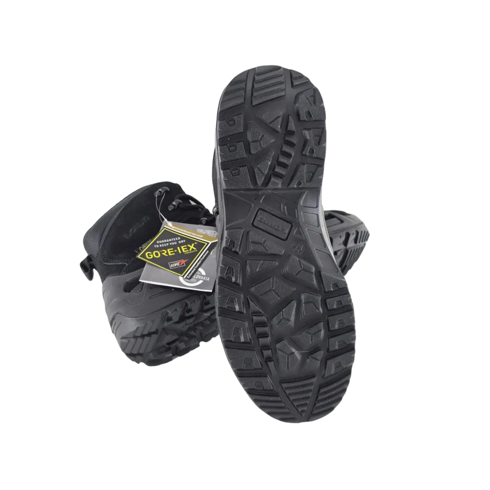 Lowa Tactical Demi Boots โ Black | GORE-TEX Waterproof High Performance