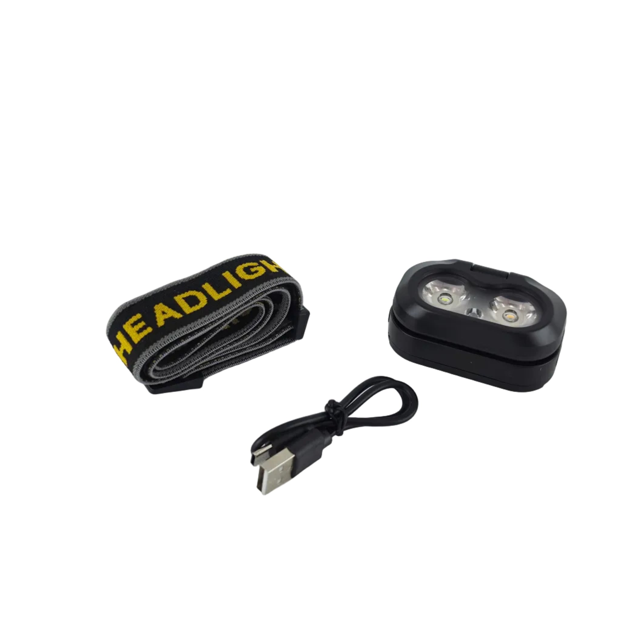 Rechargeable LED Headlamp โ Hands-Free Headlight | USB Charging