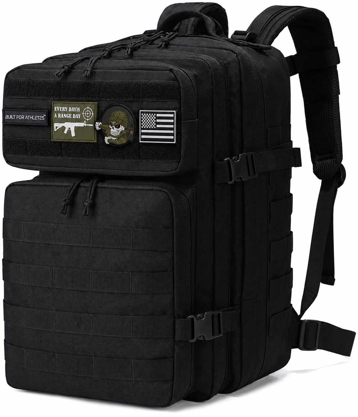 Tactical Backpack 45L 900D ( 4pcs Free Patches )