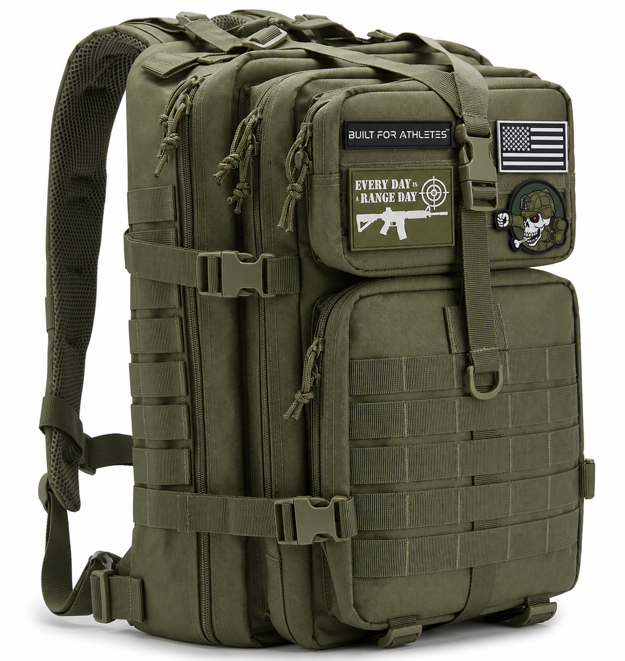 Tactical Backpack 45L 900D ( 4pcs Free Patches )