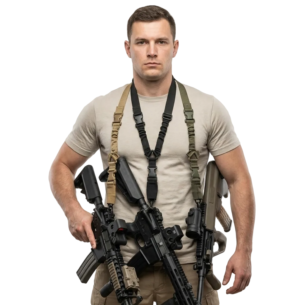 Tactical Sling Strap – Single Clip | Adjustable & Durable Carry