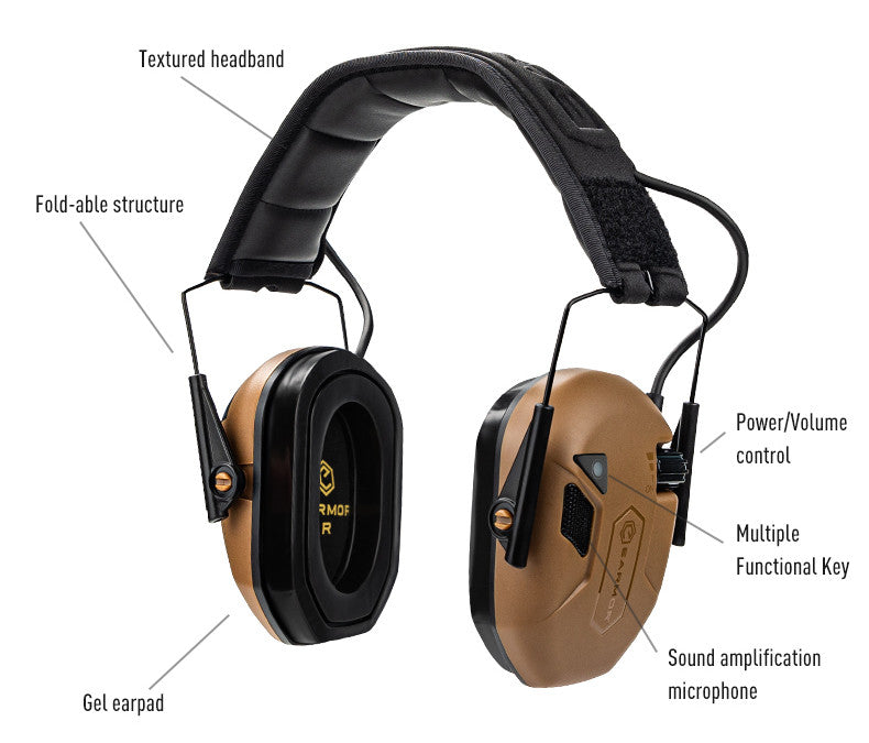 Earmor M300T Electronic Bluetooth Earmuffs