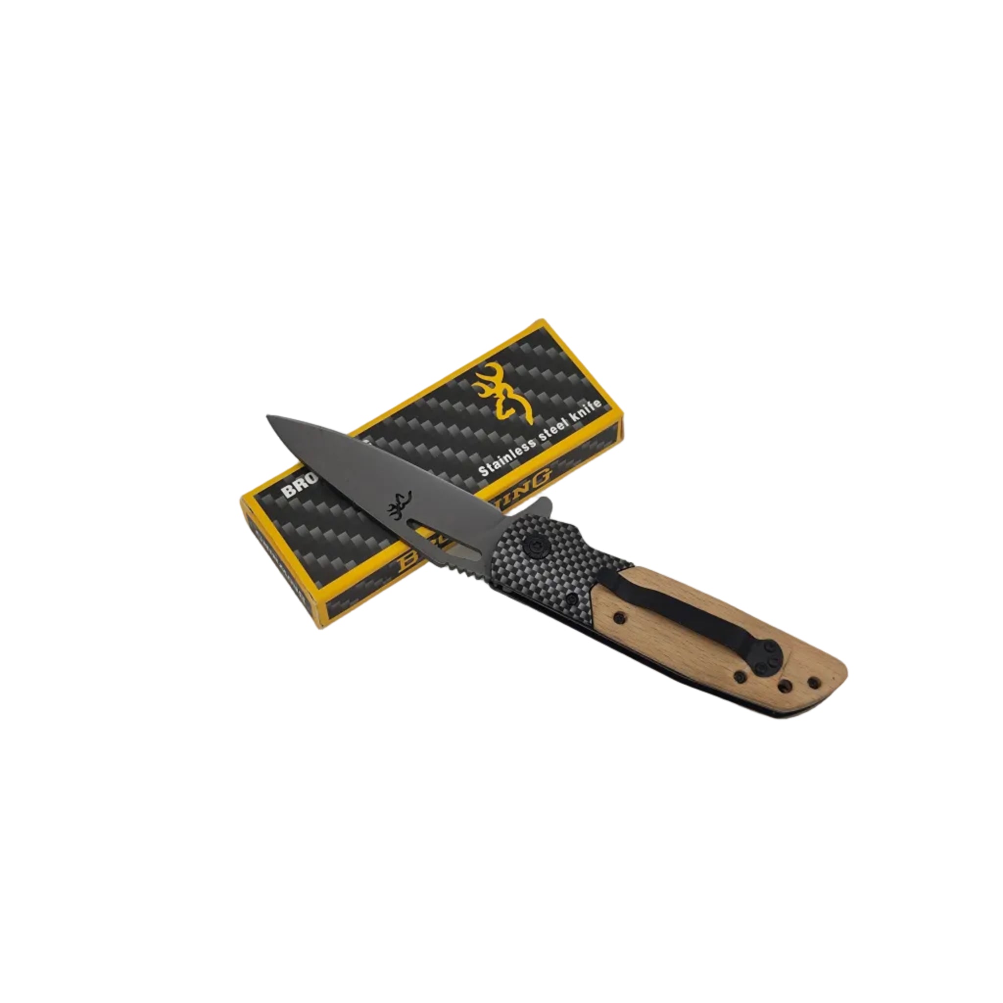TimberGrip™ Folding EDC Pocket Knife