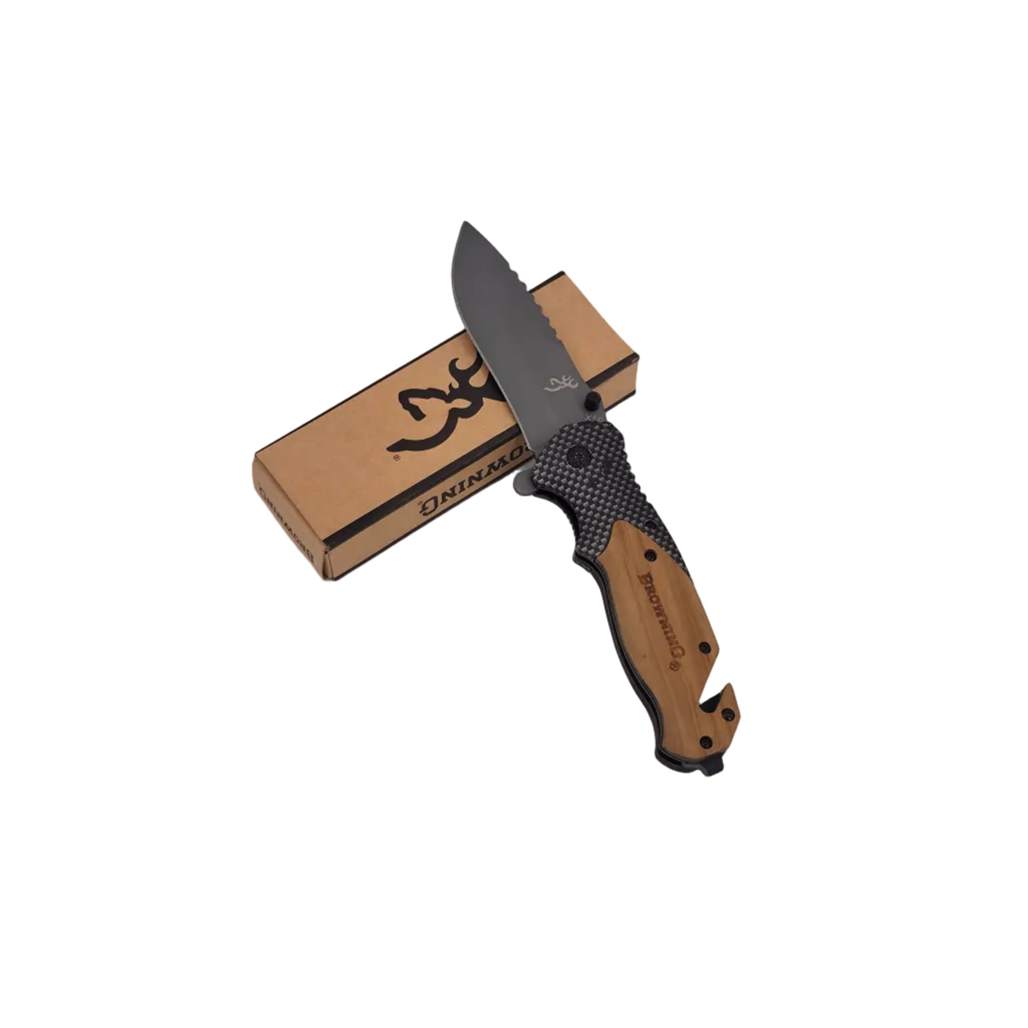 CarbonWood™ Tactical Pocket Knife