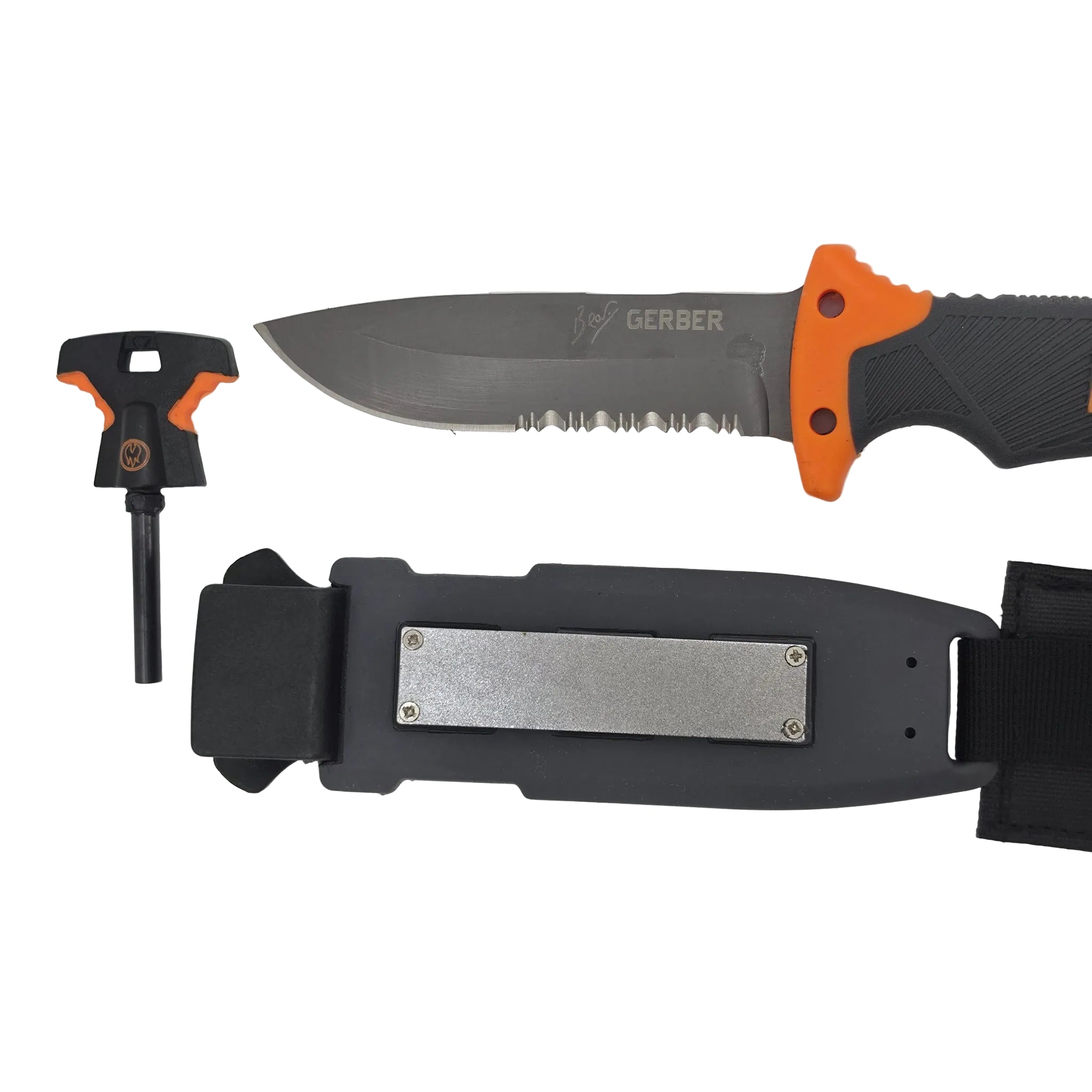 Gerber Bear Grylls Survival Knife with Fire Starter