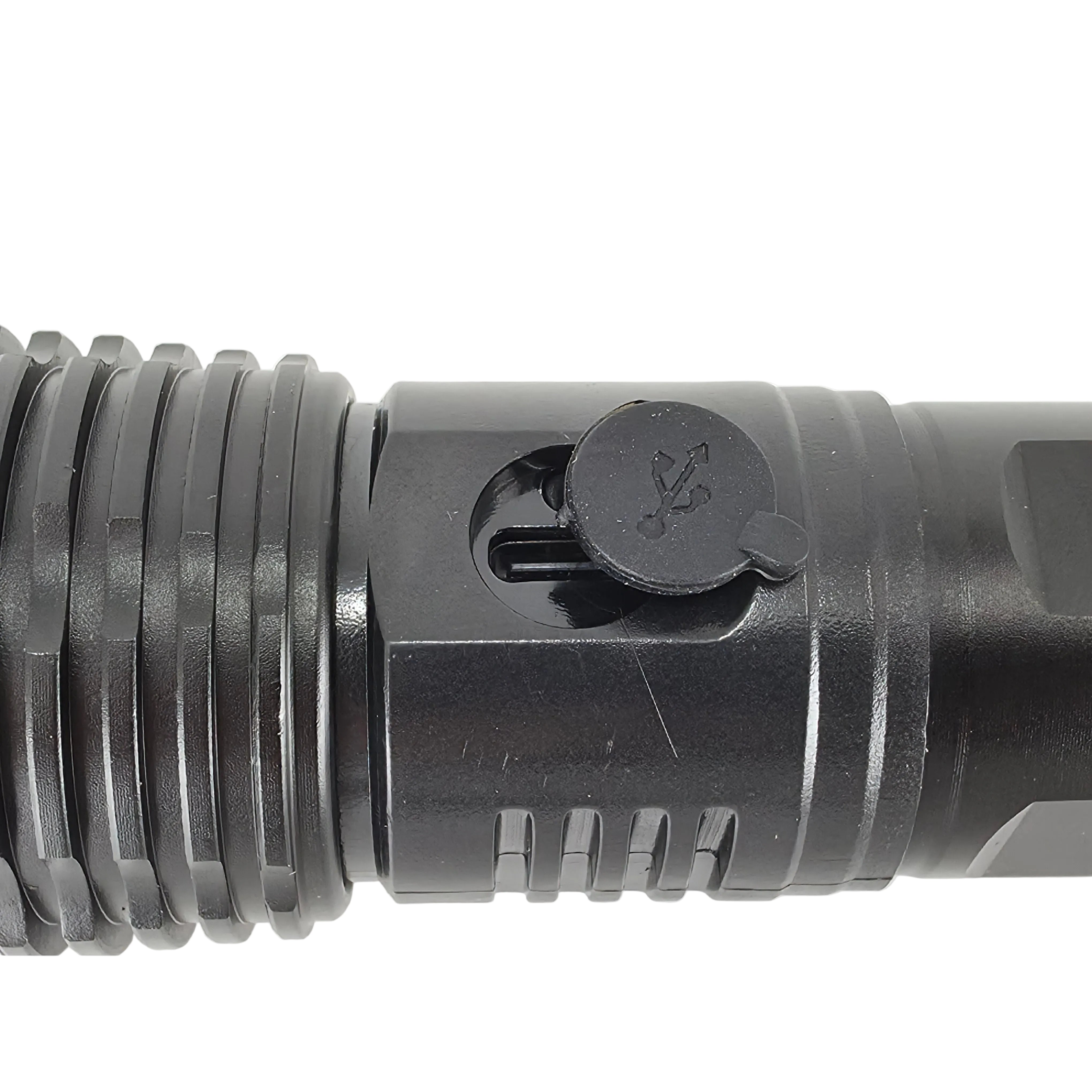Mini Tactical Flashlight – USB Rechargeable High Power LED Torch