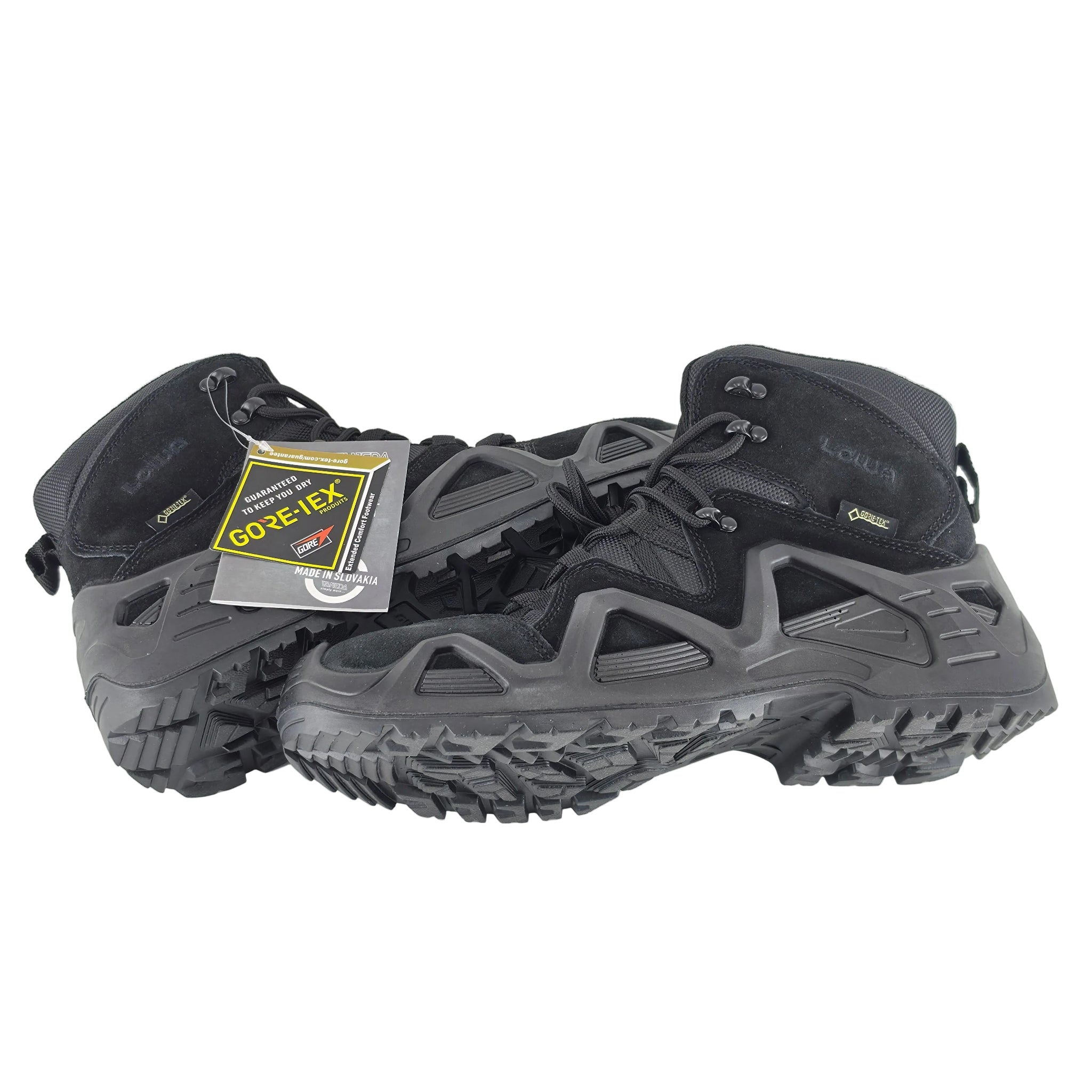 Lowa Tactical Demi Boots – Black | GORE-TEX Waterproof High Performance