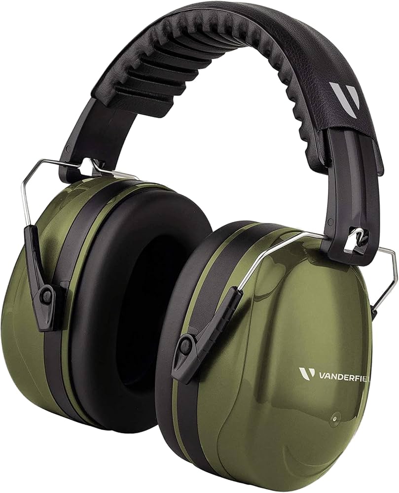 DJ047 Noise Isolation Earmuffs – Adjustable Hearing Protection Ear Defenders